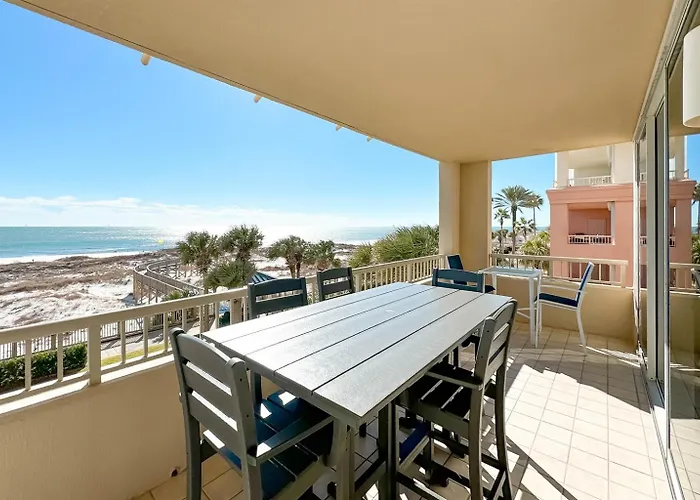 Club C-310 New-beachfront-views-exquisite-sleeps 8 Full Service Resort- Apartment Gulf Shores